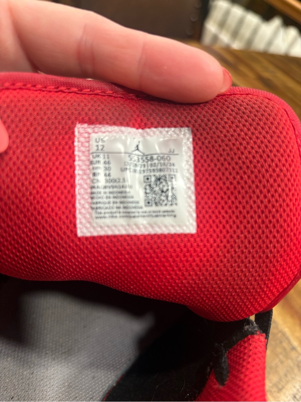 Nike Air Jordan 1 Low - Cement Fire Red - Picture 6 of 6